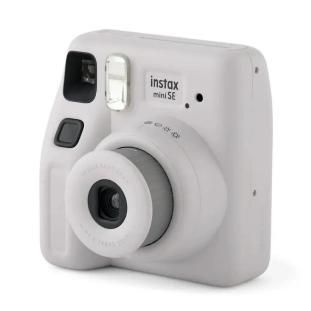 NWT Fujifilm Instax Mini SE Instant Camera - White